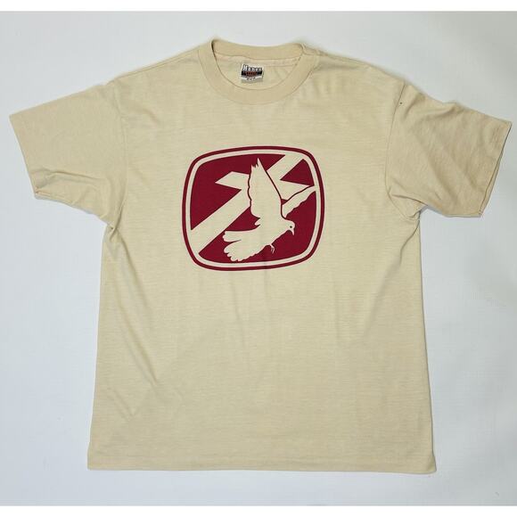 Rare Vintage 80s Jimmy Swaggart T-Shirt Cross And Dove Graphic Tee Size XL - Picture 1 of 11